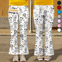 Gift For Grandparents,Gift For Grandpa,Gift For Grandma,Gift For Mother,Gift For Father,Happy,Christmas - This Grandma Mom Belongs To Kids Pet - Personalized Leggings