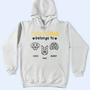 Pet Lovers, Pet Mom, Pet Dad, Dog Lovers, Dog Mom, Dog Dad, Happy - This Human Belongs To Cute Dogs - Personalized T Shirt
