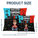 Gaming, Gift For Kids, Happy - This Is My Gaming Pillow - Personalized Pocket Pillow