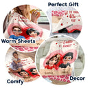 Gift For Couples,Gift For Wife,Gift For Husband,Gift For Boyfriend,Gift For Girlfriend,LGBT,Love - This Is Our Cuddle Blanket Faux Fur Effect - Personalized Fleece Blanket, Sherpa Blanket