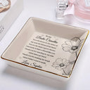 Gift For Bestie,Love - To My Bestie The Sister I Got To Choose - Personalized Ring Dish