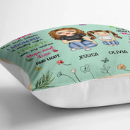Gift For Grandkids,Grandma,Grandkids,Gift For Grandma,Happy - To My Granddaughter Grandma - Personalized Pillow
