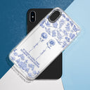 Gift For Yourself, Gift For Women, Gift For Bestie, Old Best friends, Love - Toile De Jouy Birth Flower Grow An Old Friend - 3D Effect Printed Phone Case, Personalized Clear Phone Case