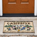 Making Memories One Campsite At A Time Camping Family - Personalized Custom Doormat