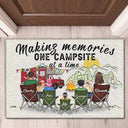 Making Memories One Campsite At A Time - Camping Family Gift - Personalized Doormat