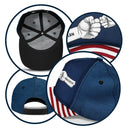 Gift For Husband,Parents,Gift For Yourself,Gift For Men,Gift For Grandpa,Gift For Father,Independence Day,Icon,Proud - US Flag Fist Bump Best Dad Ever - Personalized Classic Cap