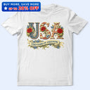 Independence Day,America 250th,Gift For Yourself,Happy,No Custom,Gift For Women,Gift For Men - USA 250 Years Of Freedom Vintage Rose - T Shirt