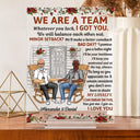 The Day I Met You - Gift For Couples - Anniversary, Birthday Gift For Spouse, Lover, Husband, Wife, Boyfriend, Girlfriend, Couple - Personalized Custom Vertical Rectangle Acrylic Plaque