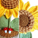 Mom - Daughters (Adult), Gift For Mother, Gift For Daughter, Love - Sunflower Sometimes You Forget You Are Awesome - Personalized Crochet Plant Pot