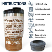 Thank You Best Dog Mom Ever - Mother Gift - Personalized Custom Triple 3 In 1 Can Cooler