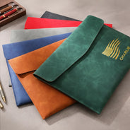 Back To School, Gift For Yourself, Confident, Icon - Vintage Initial And Name - Personalized Leather Sleeve