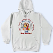 Travel, Gift For Bestie, Happy, Gift For Women - We Are Trouble When We Are Together - Personalized T Shirt