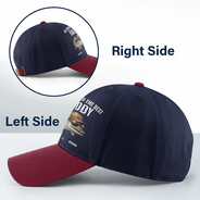 Gift For Father,Fishing,Humorous,Icon - We Hooked The Best Dad Grandpa - Personalized Two Tone Cap