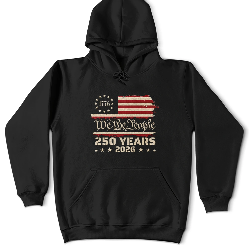 Independence Day, America 250th, Gift For Yourself, Happy, No Custom, Gift For Women, Gift For Men - We The People 250 Years 1776 - T Shirt