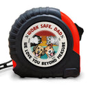 Gift For Men,Gift For Father,Dog Dad,Cat Dad,Pet Dad - We Woof You BeYond Measure  - Personalized Tape Measure
