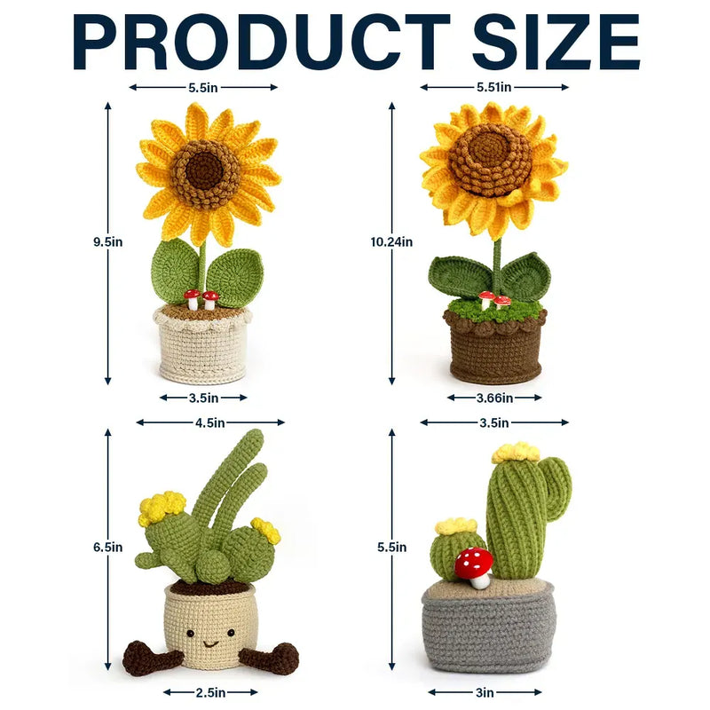 Family,Memorial,Custom Photo,Love - Custom Photo Memorial Look For Me In The Sunshine - Personalized Crochet Plant Pot