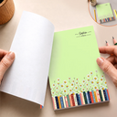 Cozy,Reading,Gift For Yourself,Gift For Women,Icon - Where Birth Flowers Bloom For Book Lovers - Personalized Notepad