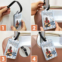 Gift For Couples,Funny - Wherever You Need Me I Promise To Always Be By Your Side - Personalized Luggage Tag