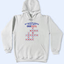 Gift For Father,Gift For Grandpa,Gift For Men,America 250th,Happy,Independence Day - Crossword Stars And Stripes My Favorite People Call Me Papa - Personalized T Shirt