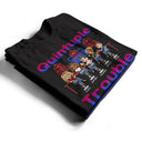 Double Trouble Bar Party BFF - Anniversary, Birthday Gift For Besties, Best Friends - Personalized Custom T Shirt
