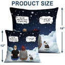 I Miss You - Memorial Gift For Pet Lovers, Dog Mom, Dog Dad, Cat Mom, Cat Dad - Personalized Pillow