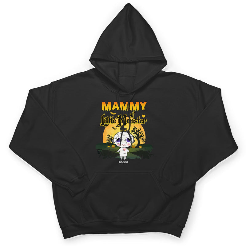 Grandma Of Little Monsters Character Costumes - Halloween Gift For Grandma, Grandparents, Mom, Dad, Family - Personalized T Shirt
