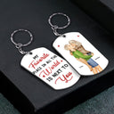 I Met You I Liked You I Love You Keeping You - Birthday, Loving, Anniversary Gift For Spouse, Hubby, Wifey, Boyfriend, Girlfriend, Couple - Personalized Aluminum Keychain