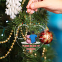Of All The Weird Things - Christmas Gift For Couples, Husband, Wife - Personalized Custom Shaped Acrylic Ornament