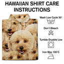 Custom Photo Funny Family Pet Face Pattern - Gift For Men, Dog And Cat Lovers, Family - Personalized Hawaiian Shirt