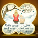 If Love Could Have Saved You - Memorial Gift For Pet Lovers, Dog Mom, Dog Dad, Cat Mom, Cat Dad - Personalized Custom Shaped Light Box