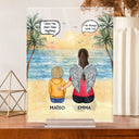I Miss You I Know - Memorial Gift For Family, Friends, Siblings - Personalized Vertical Rectangle Acrylic Plaque