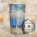 I Miss You I Know - Memorial Gift For Family, Friends, Siblings - Personalized Tumbler