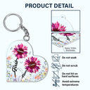 First Mom Now Grandma - Gift For Mothers, Grandmas, Aunties - Personalized Acrylic Keychain