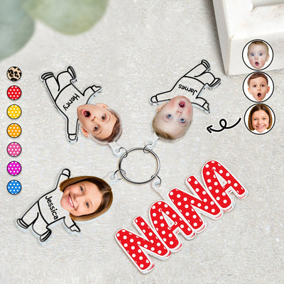 Acrylic Tag Keychain