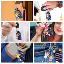 This Awesome Mommy Daddy Belongs To - Birthday, Loving Gift For Mother, Father, Grandma, Grandpa - Personalized Acrylic Tag Keychain
