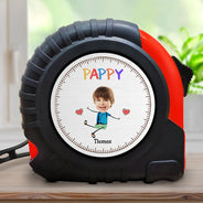 Custom Photo My Children Call Me Daddy Papa - Personalized Tape Measure