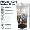 The Legend Has Retired Not My Problem Anymore - Personalized Aluminum Color Changing Cup