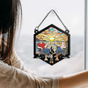 Making Memories One Campsite At A Time - Personalized Window Hanging Suncatcher Ornament