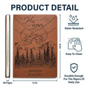 Wedding Couple Bride & Groom Vows - Personalized Leather Journal