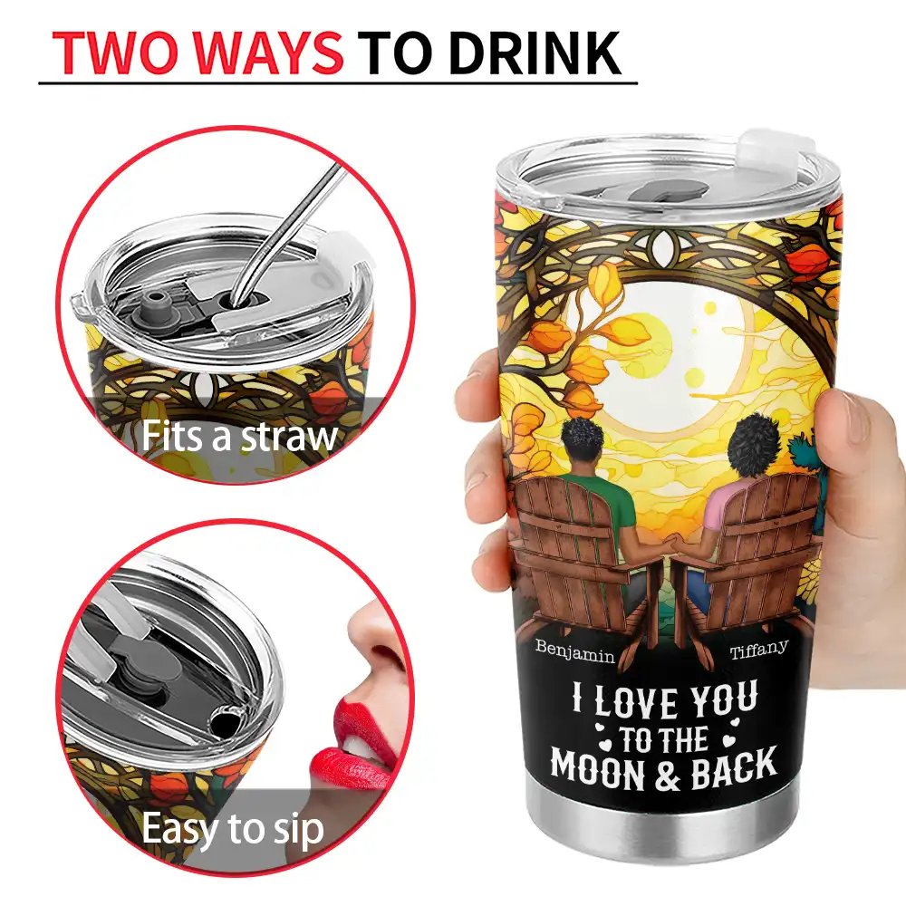 You And Me We Got This Day And Night - Personalized Tumbler