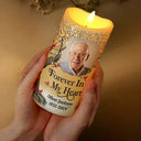 Family - Custom Photo I'm Always With You - Personalized Flameless LED Candle
