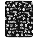Sport Dad, Baseball, Softball, Basketball, Football, Golf, Gift For Kids - Colorful Sports Pattern Baseball Volleyball Basketball - Personalized Fleece Blanket, Sherpa Blanket
