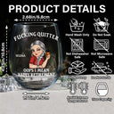 Retirement,Gift For Grandparents,Parents,Gift For Yourself,Gift For Men,Gift For Women,Gifts For Colleagues -Oops I Mean Happy Retirement Turban Woman - Personalized Stemless Wine Glass
