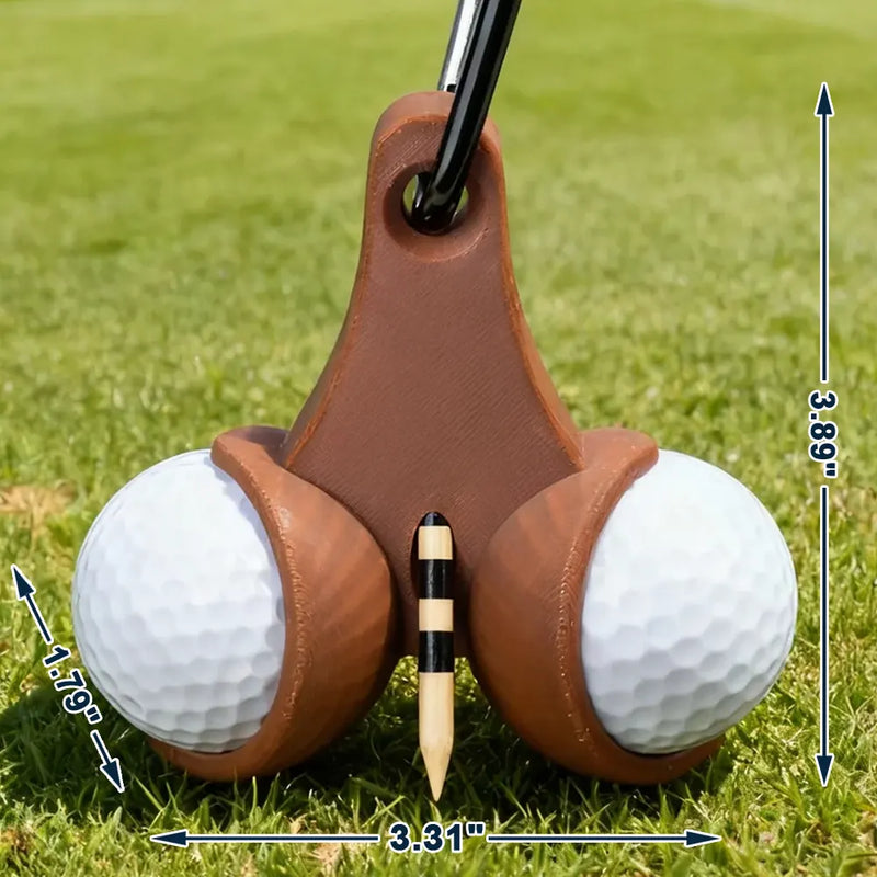 Funny,Golf,Sport Dad,Gift For Husband,Gift For Men,Gift For Yourself,Gift For Grandpa,Dad's Hobby,Grandma's Hobby,Gift For Father - Custom Photo Best Daddy By Par - Personalized 3D Printed Golf Ball Tee Holder