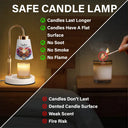 Gift For Couples,Love - You And Me We Got This 3D Effect Back Couple - Personalized Truncated Cone Candle Warmer