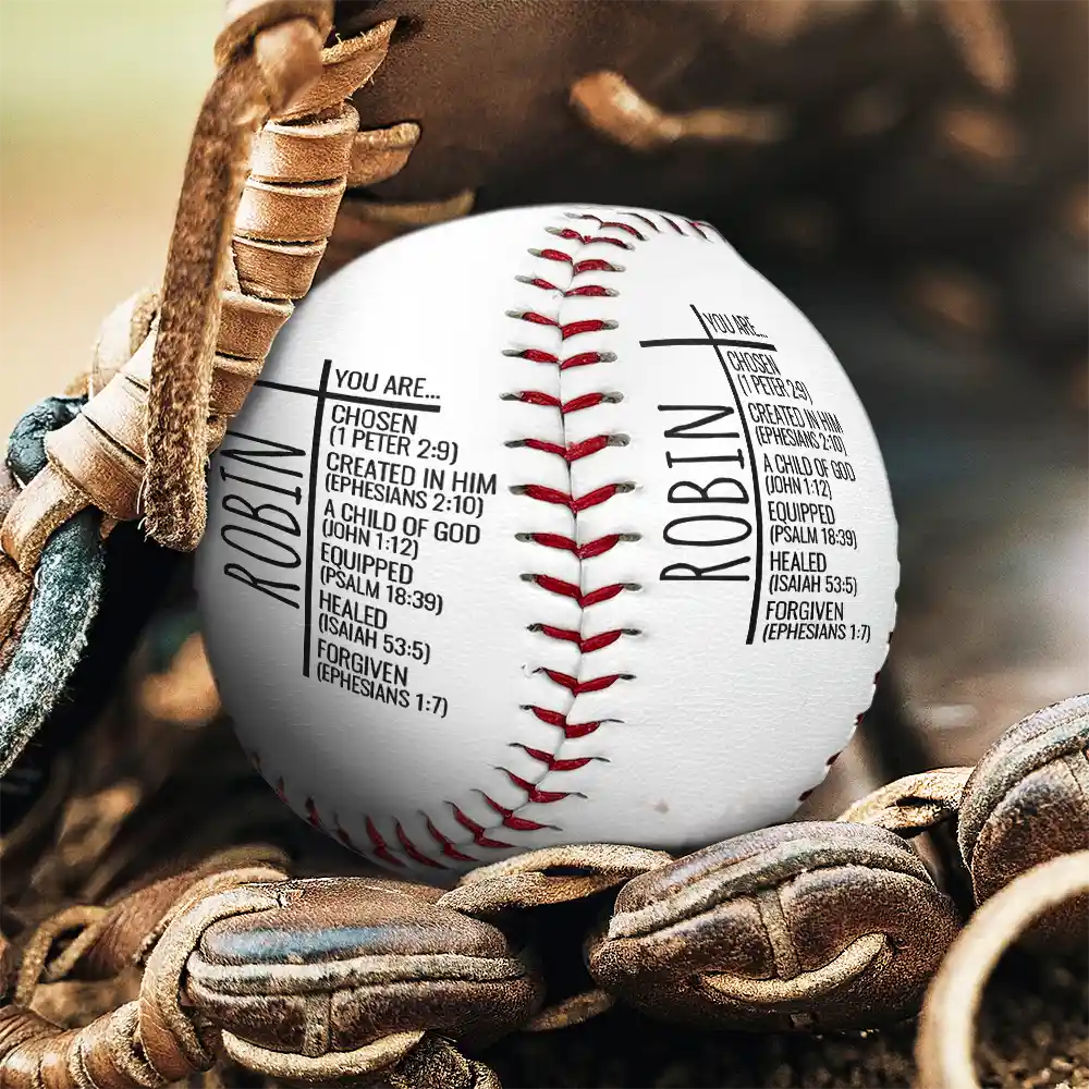 Baseball,Sport Dad,Gift For Kids,Happy - You Are Chosen Christian Baseball - Personalized Baseball, Softball