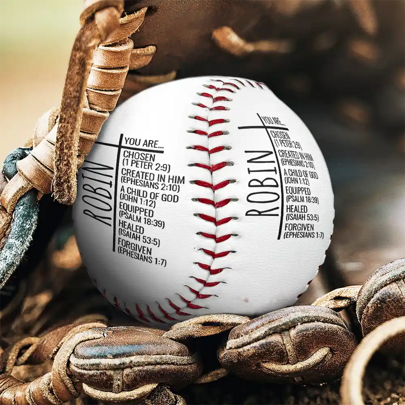 Baseball,Sport Dad,Gift For Kids,Happy - You Are Chosen Christian Baseball - Personalized Baseball, Softball