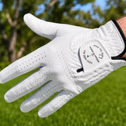 Gift For Couples, Golf, Romantic, Custom Text - You Are My Hole In One - Personalized Golf Glove