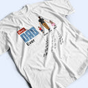 Dad - Children, Gift For Father, Happy - You'll Never Walk Alone Dad & Children - Personalized T Shirt