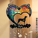 Sad, Memorial, Dog Lovers, Pet Lovers - Your Were My Favorite Hello Dog Memorial - Personalized Rainbow Suncatcher With Crystal Ball Prism